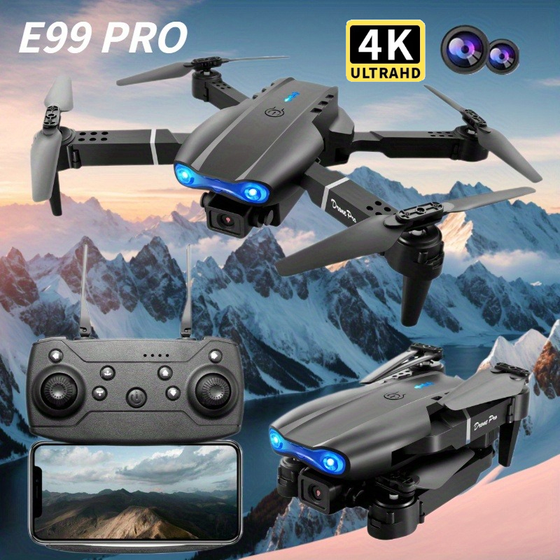 Drone Camera 4K - New E99 Pro HD 4K Drone
