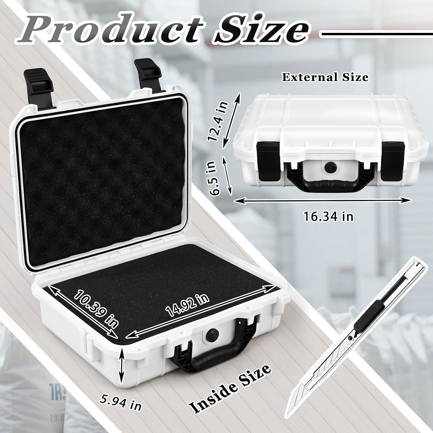 Waterproof Hard Case with DIY  - Drone Camera Waterproof avis et prix