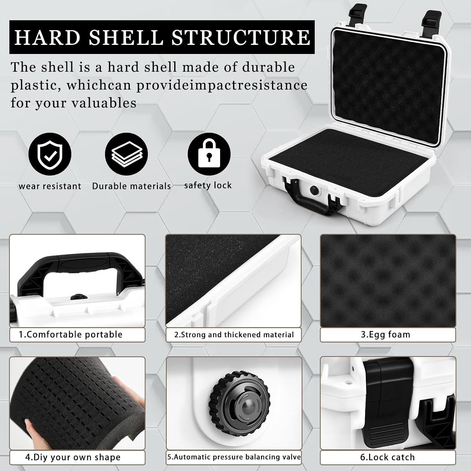 Waterproof Hard Case with DIY  - Drone Camera Waterproof avis et prix