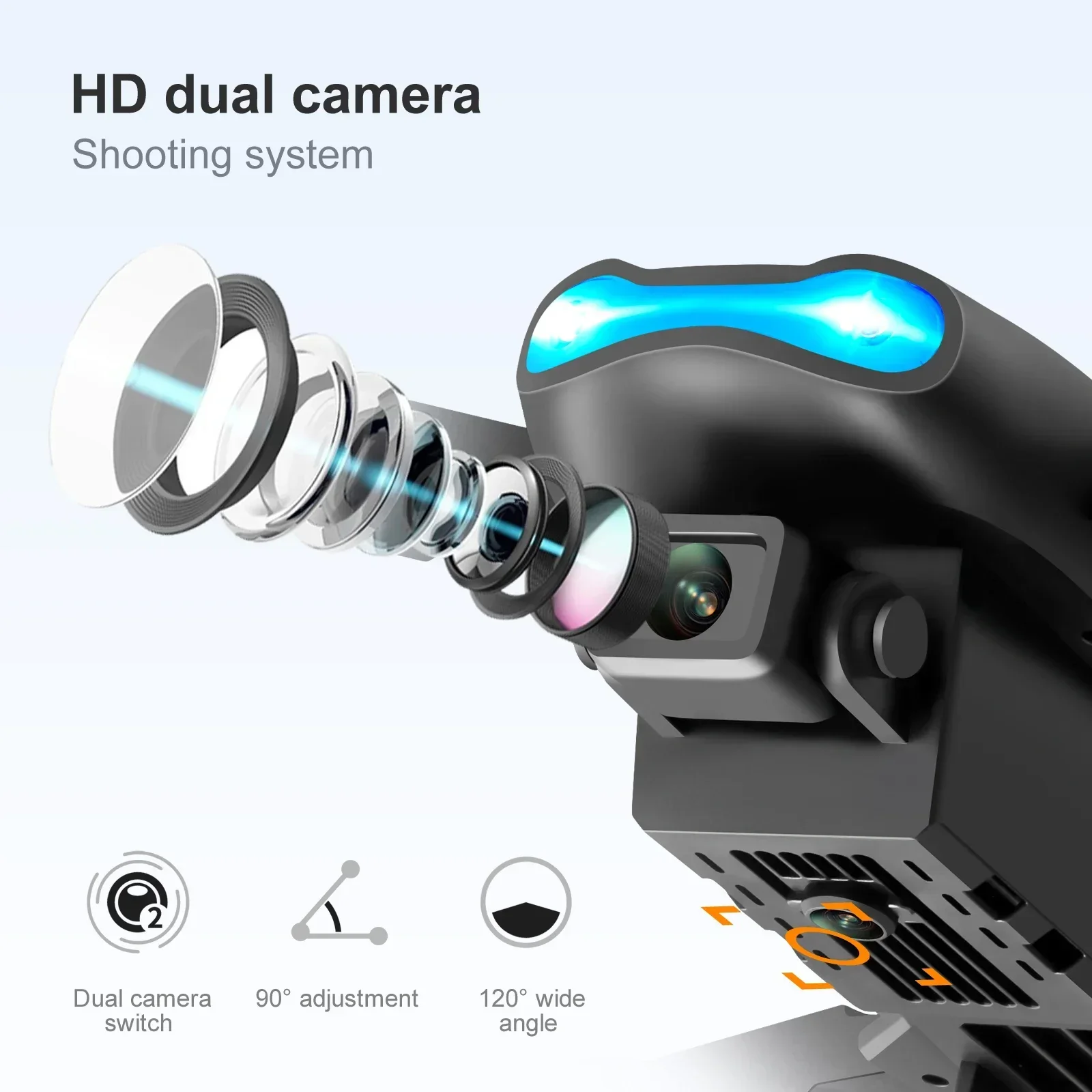 New E99 Pro HD 4K Drone Dual C - Drone Camera 4K avis et prix