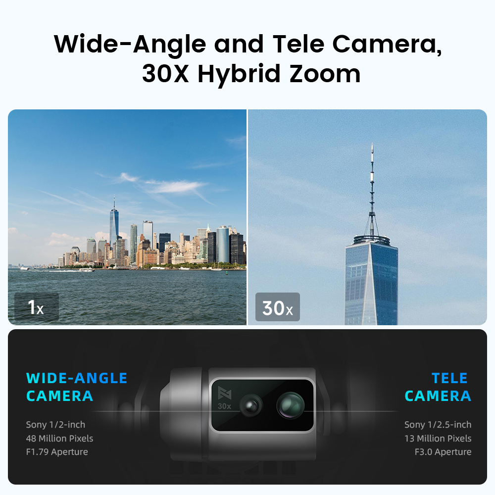 FIMI X8 Tele Max new drone Wid - Drone Camera Wide Angle avis et prix