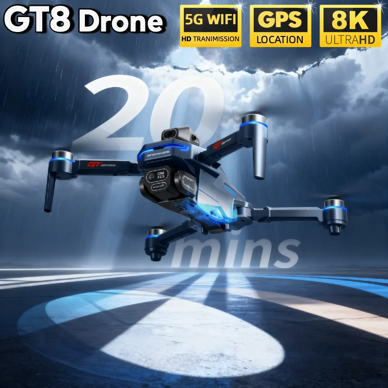 HOT For LSRC GT8 Drone 4K Prof - Drone Camera Thermal avis et prix