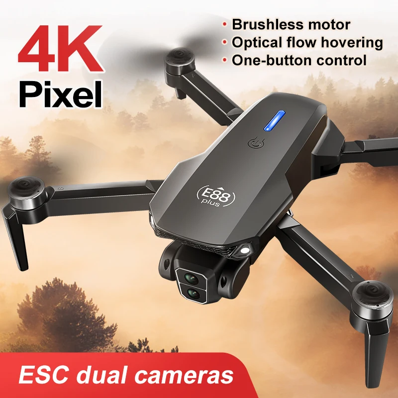 New E88 Plus Quadcopter Drone: - Drone Camera Hd avis et prix