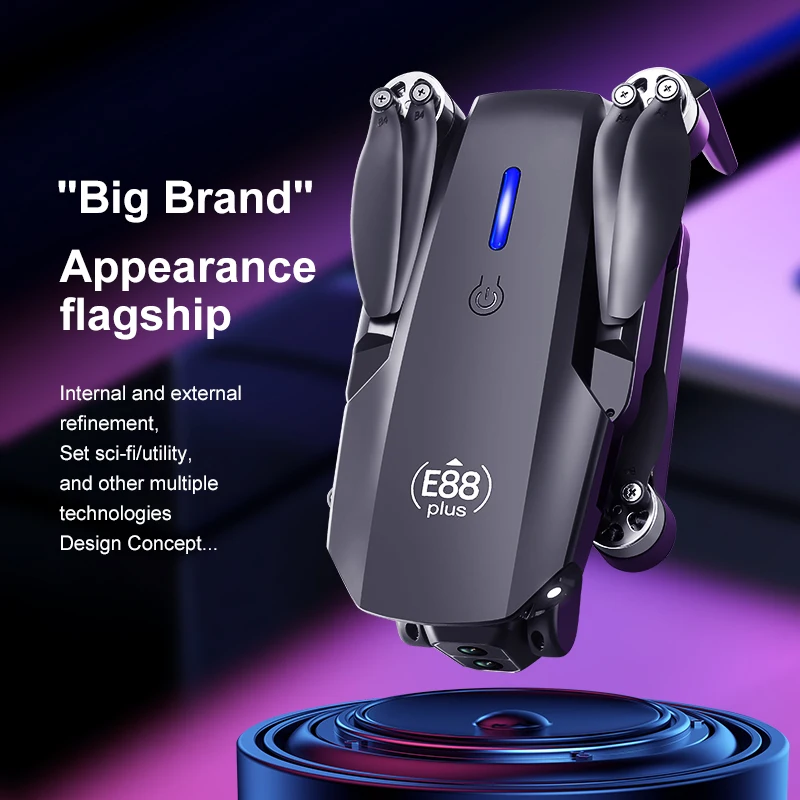 New E88 Plus Quadcopter Drone: - Drone Camera Hd avis et prix