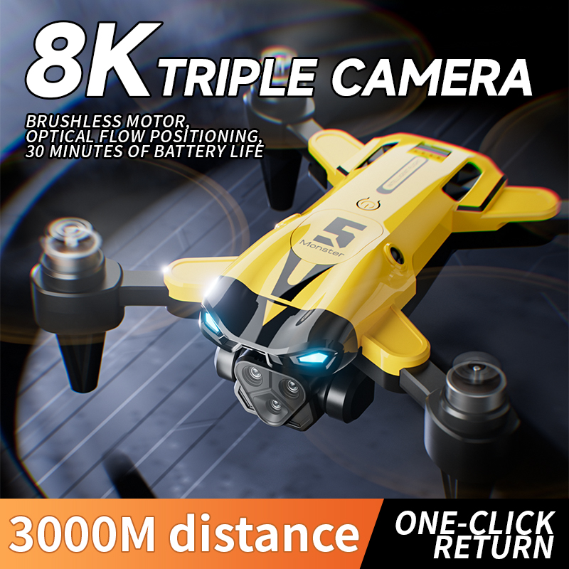 Brushless RC Drone 8K Triple C - Drone Camera Mount avis et prix