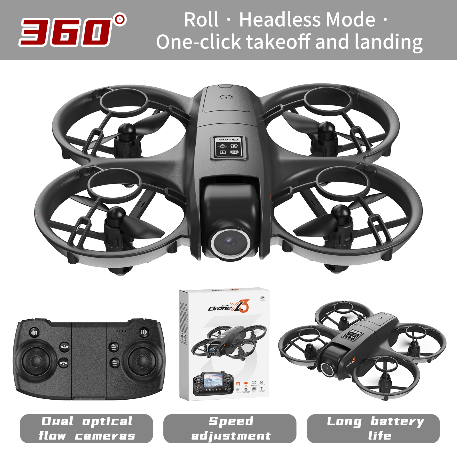YL3 Remote-Controlled Drone wi - Drone Camera Mount avis et prix