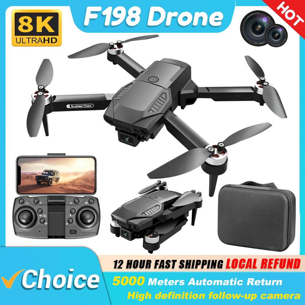 New F198 Drone Professional Du - Drone Camera Wide Angle avis et prix