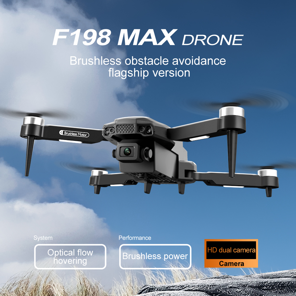 New F198 Drone Professional Du - Drone Camera Wide Angle avis et prix