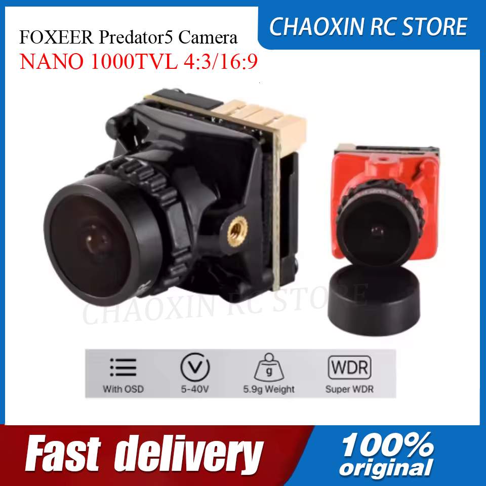 FOXEER Predator5 Camera NANO 1 - Drone Camera Lens avis et prix
