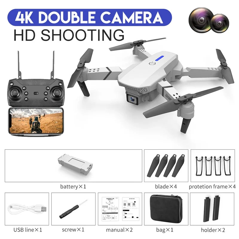 E88 ProIntelligent Folding Dro - Drone Camera Professional avis et prix