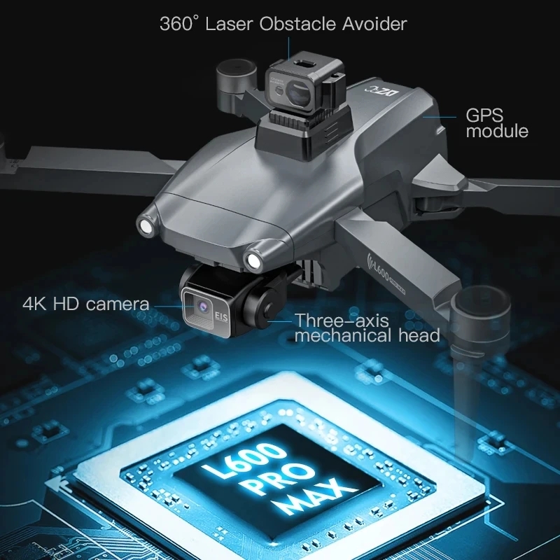 L600 PRO MAX GPS Drone Profess - Drone Camera Professional avis et prix