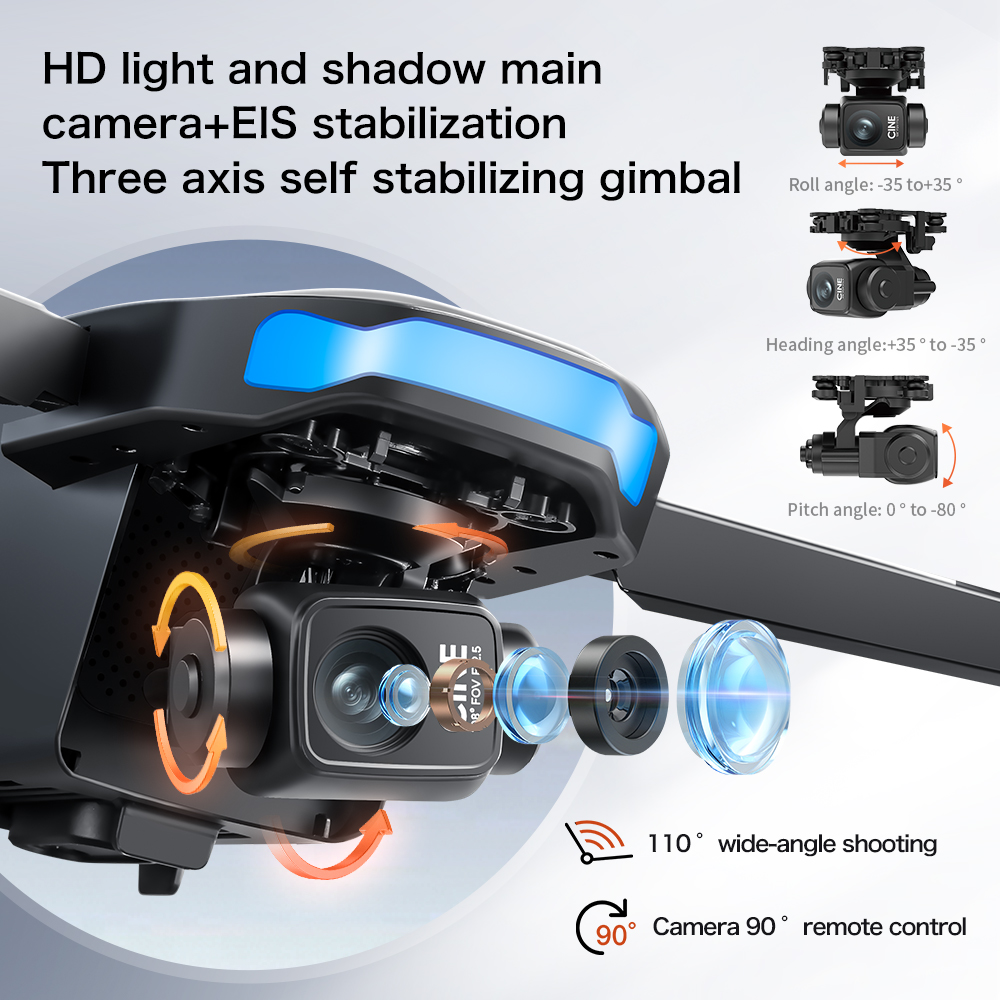 New S-X1 MAX Drone GPS 8K Prof - Drone Camera Professional avis et prix