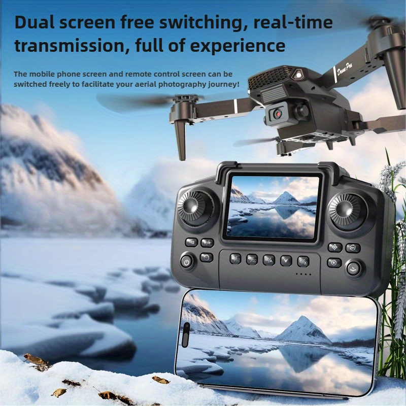 E88 Pro RC Drone WiFi FPV Heig - Drone Camera Wide Angle avis et prix