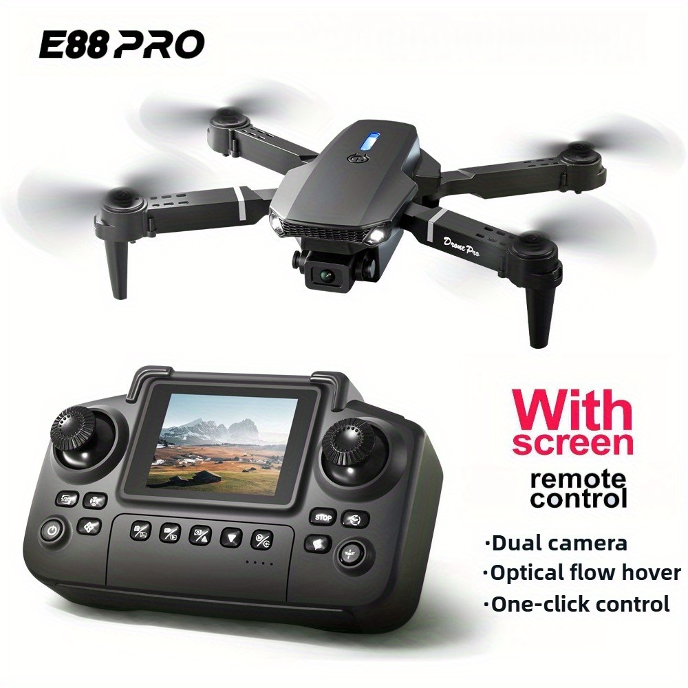 E88 Pro RC Drone WiFi FPV Heig - Drone Camera Wide Angle avis et prix