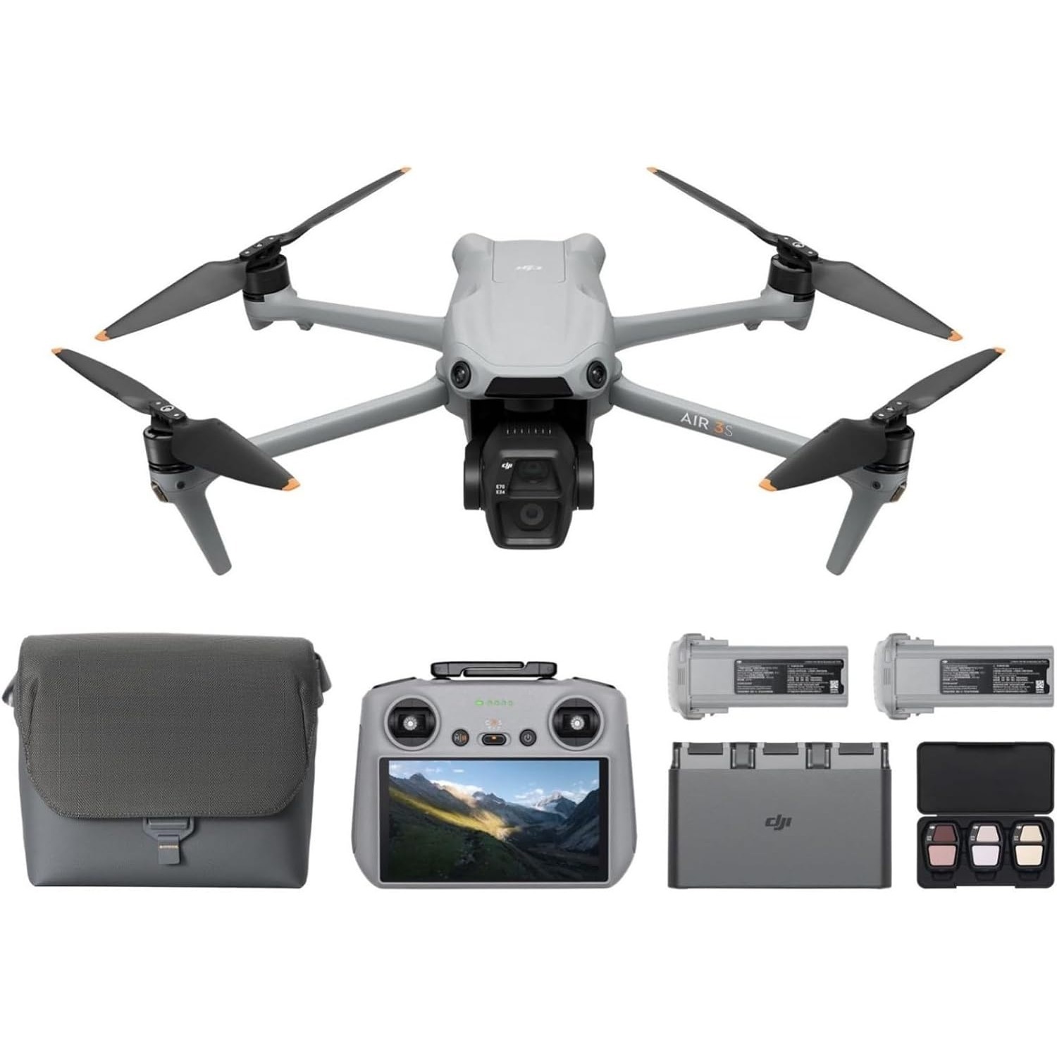 DJI Air 3S Fly More Combo (RC  - Drone Camera Wide Angle avis et prix
