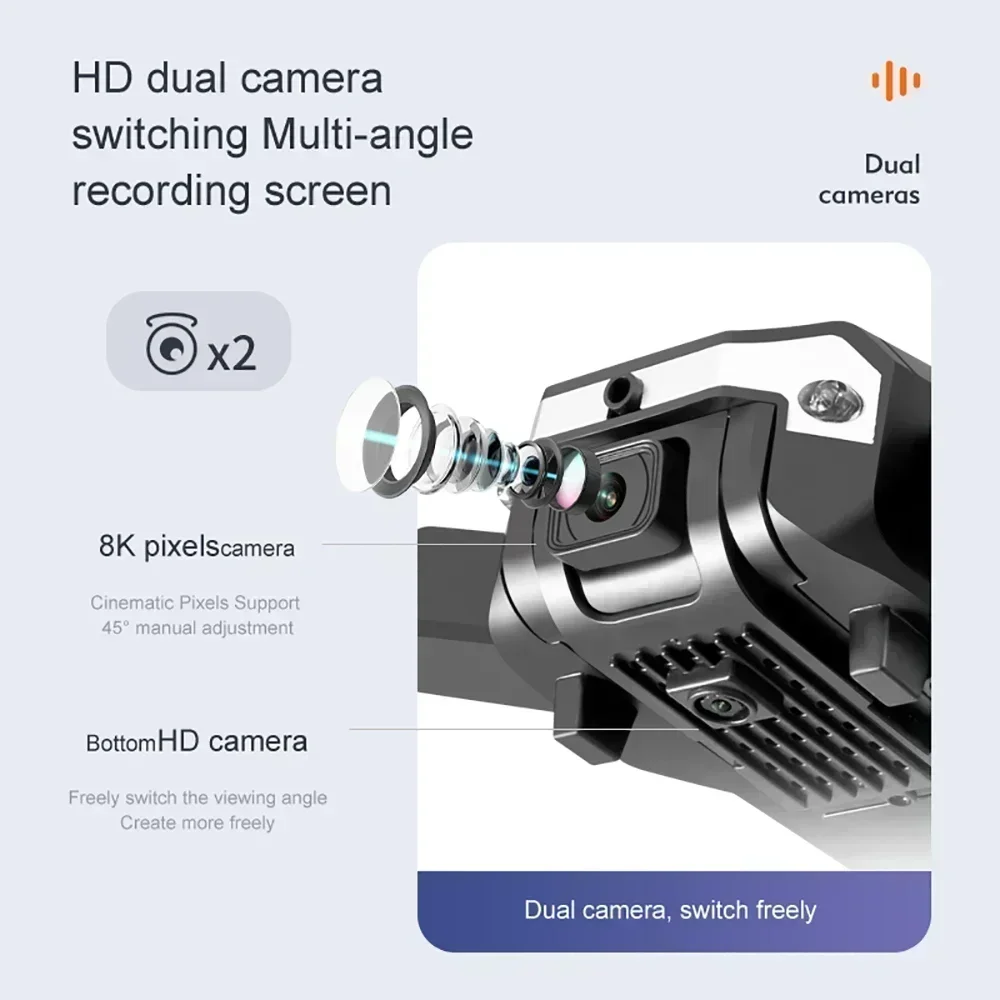 G6 pro Drone with 8K Dual Came - Drone Camera Mount avis et prix